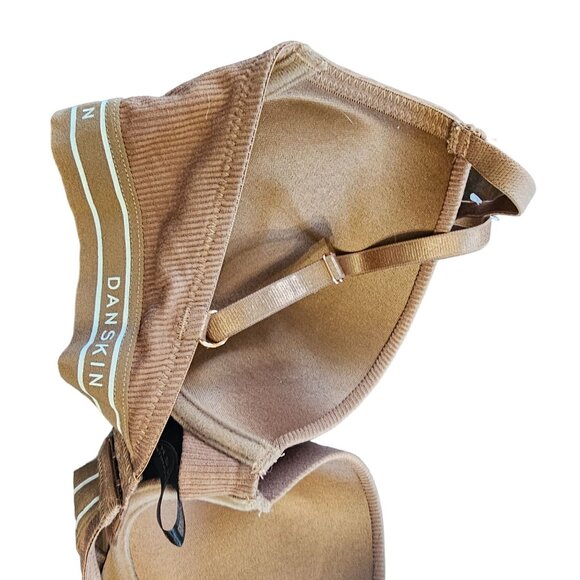 Danskin Intimates Brown Push Up Bra Textured has Underwire 34B - Picture 5 of 7